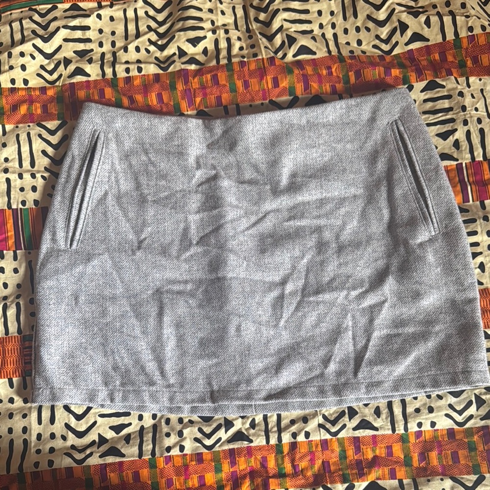 Forever 21 Black and White Mini Pencil Skirt Casual
